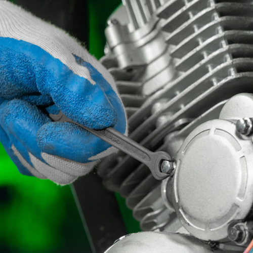 Набор ключей рожковых, 6 - 24 мм, 8 шт., CrV, фосфатированные Сибртех купить в Москве с доставкой по всей России | ProtosMarket.ru