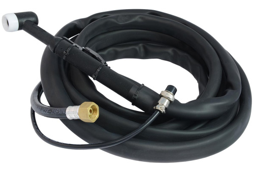 Горелка сварочная TIG  с газовым охлаждением WP-17 (2-pin, 4м) / Torch for TIG welding купить в Москве с доставкой по всей России | ProtosMarket.ru
