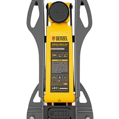 Домкрат гидравлический подкатной, 3,8 т, 110-580 мм, быстрый подъем, низкий подхват, проф. Denzel по ценам производителя в Санкт-Петербурге с доставкой по всей России