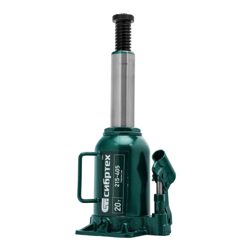 Домкрат гидравлический бутылочный, 20 т, 215-405 мм Сибртех по ценам производителя в Санкт-Петербурге с доставкой по всей России