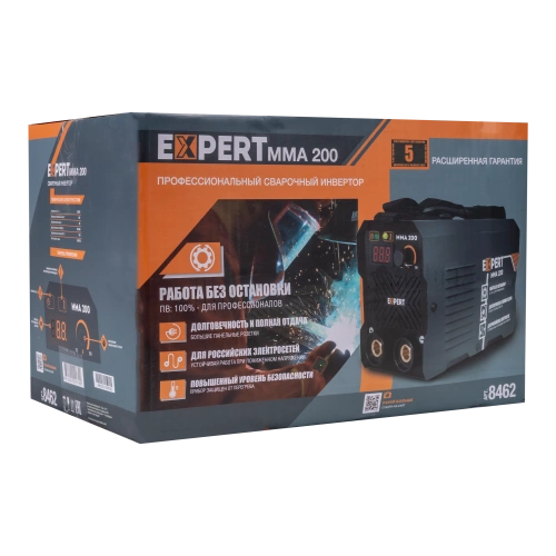 Сварочный аппарат EXPERT MMA 200 по ценам производителя в Санкт-Петербурге с доставкой по всей России