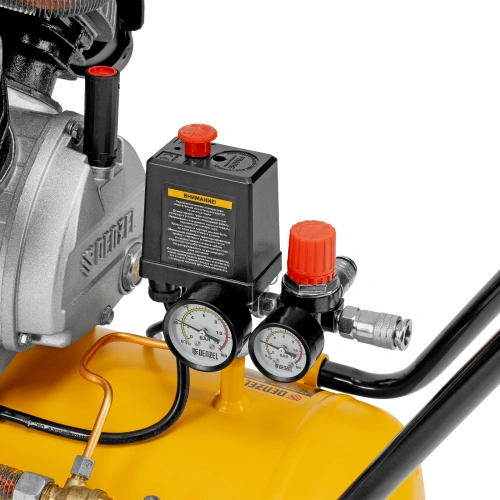 Компрессор воздушный DKV2200/50, Х-PRO 2.2 кВт, 400 л/мин, 50 л Denzel по ценам производителя в Санкт-Петербурге с доставкой по всей России