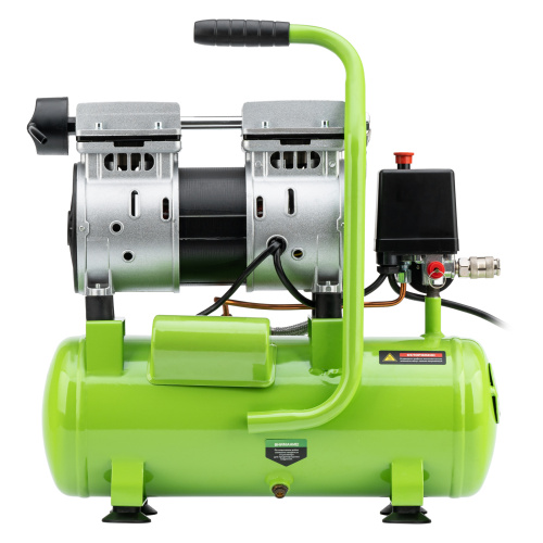 Компрессор безмаслянный малошумный МБ 750/10,750 Вт, 10 л, 150 л/мин Сибртех купить в Москве с доставкой по всей России | ProtosMarket.ru