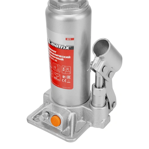 Домкрат гидравлический бутылочный, 4 т, h подъема 194-372 мм, в пластиковом кейсе Matrix по ценам производителя в Санкт-Петербурге с доставкой по всей России