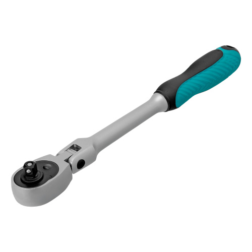 Ключ-трещотка шарнирный 1/4", СrV, 72 зуба, с быстрым сбросом, матовый хром Stels купить в Москве с доставкой по всей России | ProtosMarket.ru