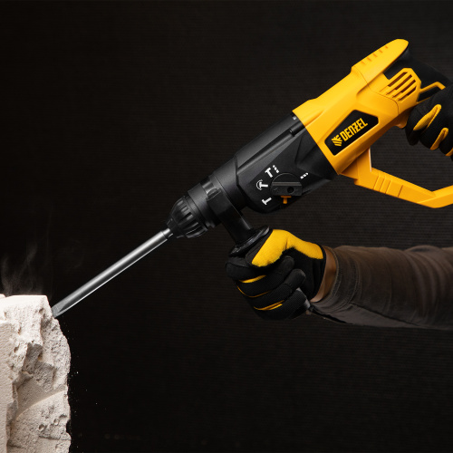 Перфоратор электрический RH-1050-26, SDS-plus, 1050 Вт, 3.2 Дж, 3 плюс 1 режим Denzel купить в Москве с доставкой по всей России | ProtosMarket.ru
