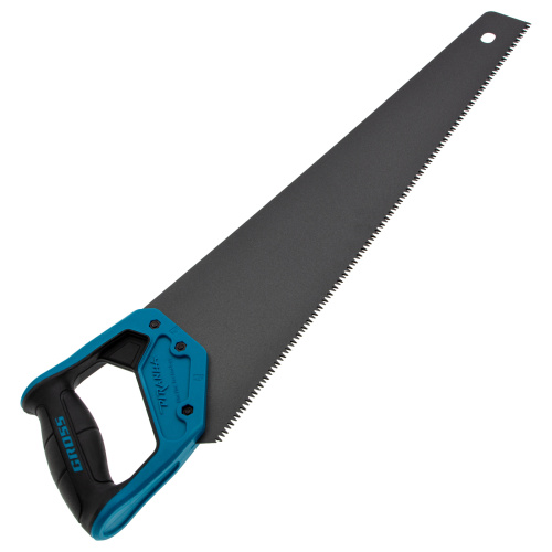 Ножовка по дереву "PIRANHA", 500 мм, 7 TPI, 3D-зуб, тефлоновое покрытие полотна, двухкомпонентная рукоятка Gross купить в Москве с доставкой по всей России | ProtosMarket.ru