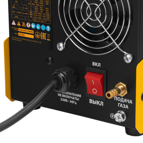 Аппарат инвертор. полуавтомат. сварки Mini MIG-140FG, 140 А, ПВ 60% Denzel по ценам производителя в Санкт-Петербурге с доставкой по всей России