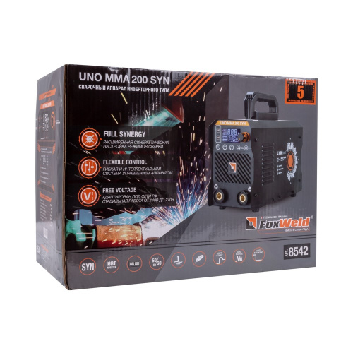 Сварочный аппарат UNO MMA 200 SYN по ценам производителя в Санкт-Петербурге с доставкой по всей России
