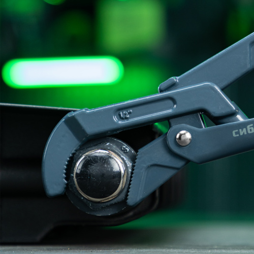 Ключ трубный рычажный КТР-0, 1/2", кованый, тип "B" Сибртех купить в Москве с доставкой по всей России | ProtosMarket.ru