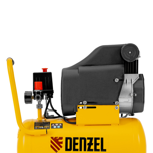 Компрессор воздушный DLC1300/24 безмасляный 1.3 кВт, 24 литра, 206 л/мин Denzel купить в Москве с доставкой по всей России | ProtosMarket.ru