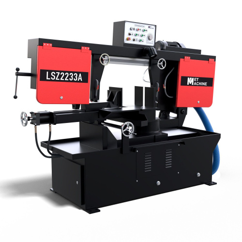 Полуавтоматический ленточнопильный станок LSZ2233 с поворотной рамой по ценам производителя в Санкт-Петербурге с доставкой по всей России