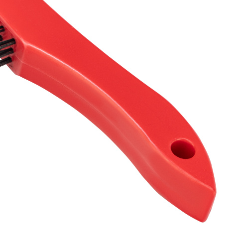 Щетка зачистная трехрядная, закаленная прямая проволока с пластиковой ручкой Matrix купить в Москве с доставкой по всей России | ProtosMarket.ru