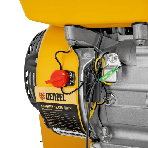 Мотоблок DPT-270S, 7 л.с., ремен.сцеп, фрез 3х4, ШОМ, передачи 2В/1Н Denzel по ценам производителя в Санкт-Петербурге с доставкой по всей России