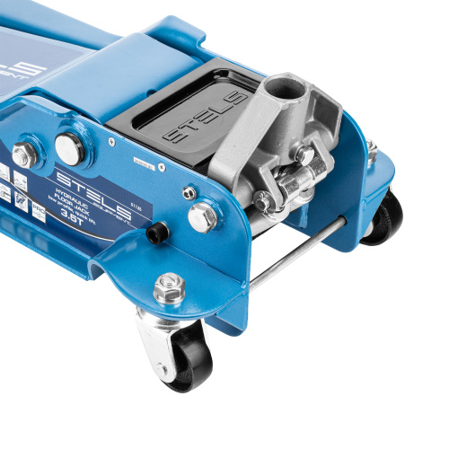 Домкрат гидравлический подкатной, быстрый подъем, 3.5т, Low Profile Quick, 100-565 мм, профессиональный Stels по ценам производителя в Санкт-Петербурге с доставкой по всей России