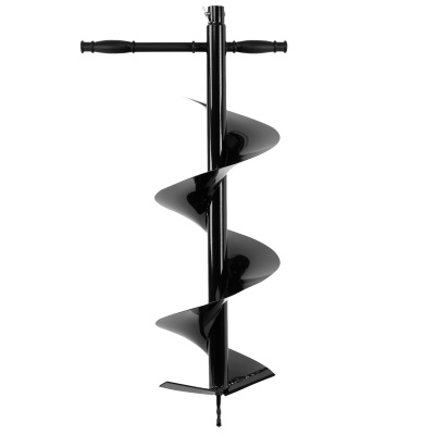 Шнек для грунта E-250, диаметр 250 мм, длина 800 мм,соединение 20 мм, несъемный нож Denzel по ценам производителя в Санкт-Петербурге с доставкой по всей России