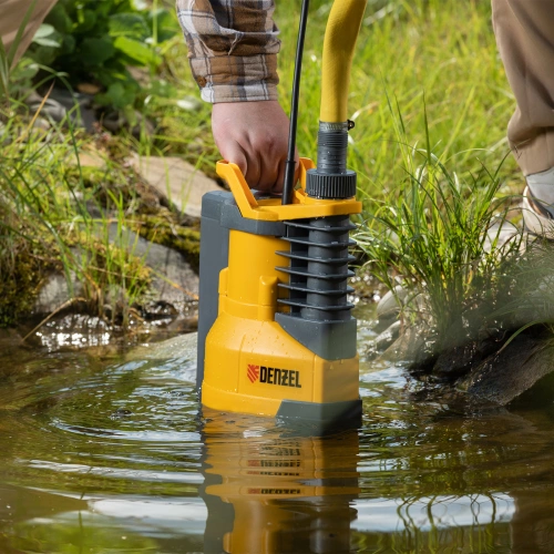 Дренажный насос DPХ450, 450 Вт, подъем 5 м, 9000 л/ч Denzel по ценам производителя в Санкт-Петербурге с доставкой по всей России