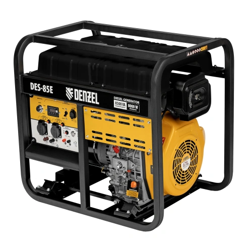 Генератор дизельный DES-85E, 8,5 кВт, 230 В, 16 л, электростартер Denzel по ценам производителя в Санкт-Петербурге с доставкой по всей России