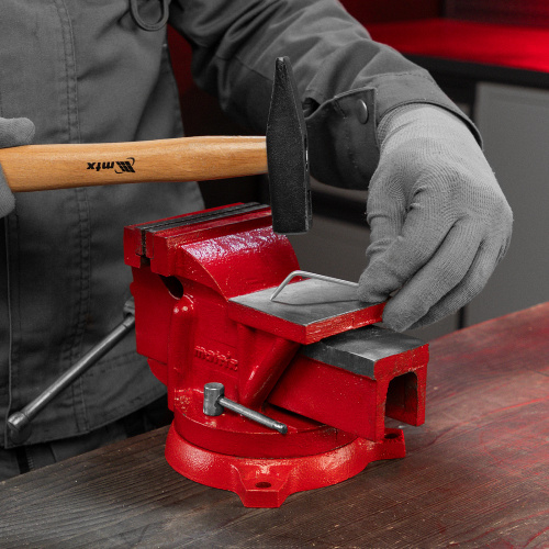 Тиски слесарные, 100 мм, поворотные, с наковальней Matrix купить в Москве с доставкой по всей России | ProtosMarket.ru