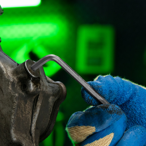 Набор ключей имбусовых, HEX, 2-12 мм, CrV, 9 шт., с шаром Сибртех купить в Москве с доставкой по всей России | ProtosMarket.ru