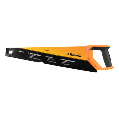 Ножовка по дереву, 500 мм, 7-8 TPI, зуб 2D, каленый зуб, двухкомпонентная рукоятка Sparta по ценам производителя в Санкт-Петербурге с доставкой по всей России