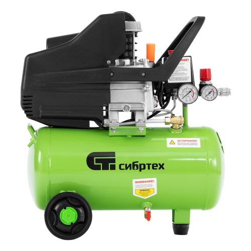 Компрессор воздушный КК-1100/22, 1, 1 кВт, 135 л/мин, 22 л, прямой привод, масляный Сибртех по ценам производителя в Санкт-Петербурге с доставкой по всей России