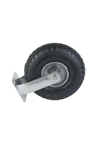 Колесо пневматическое резиновое 260 мм PRF 85 неповоротное на кронштейне по ценам производителя в Санкт-Петербурге с доставкой по всей России