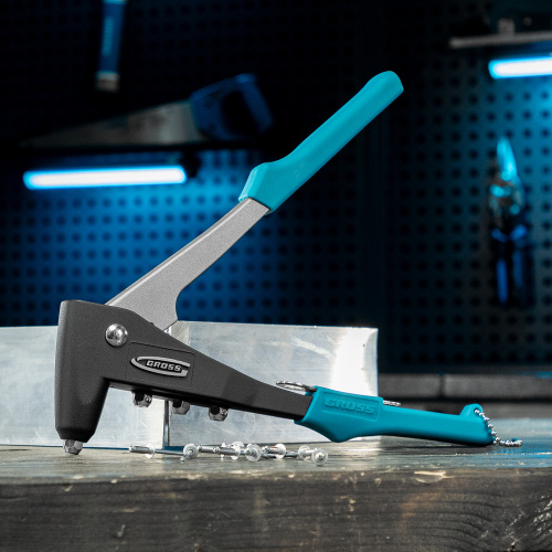 Заклепочник литой, заклепки 2.4-4.8 мм Gross купить в Москве с доставкой по всей России | ProtosMarket.ru