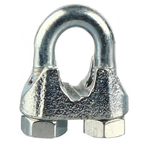 Зажим для троса DIN 741, D = 8 мм купить в Москве с доставкой по всей России | ProtosMarket.ru