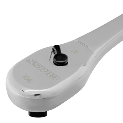 Ключ-трещотка 1/2", CrV, 90 зубьев, усиленный, хром Gross купить в Москве с доставкой по всей России | ProtosMarket.ru