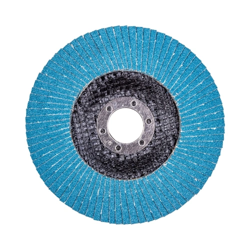 Круг лепестковый для шлифования по нержавеющей стали FTL Ergo 27 цирконий 125 х 22,2 мм P120 по ценам производителя в Санкт-Петербурге с доставкой по всей России