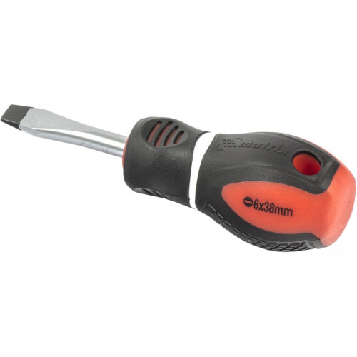 Отвертка "Era", SL6 х 38 мм, CrV, трехкомпонентная рукоятка Matrix по ценам производителя в Санкт-Петербурге с доставкой по всей России