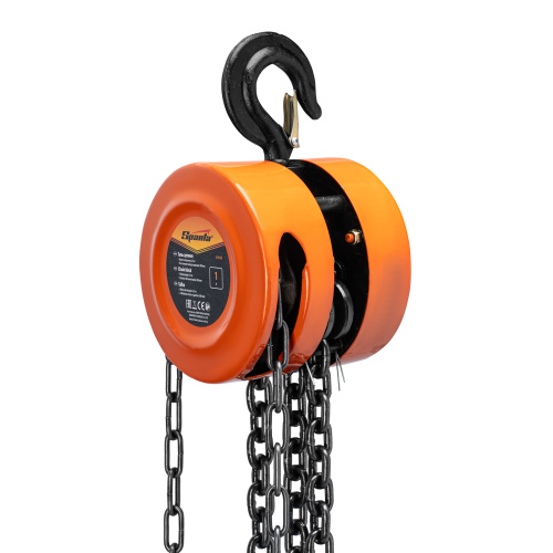 Таль цепная, 1 т, H подъема 2.5 м, расстояние между крюками 300 мм Sparta по ценам производителя в Санкт-Петербурге с доставкой по всей России