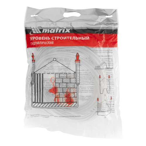 Гидроуровень,удлиненная колба, рельефная градуировка, 20м Matrix по ценам производителя в Санкт-Петербурге с доставкой по всей России