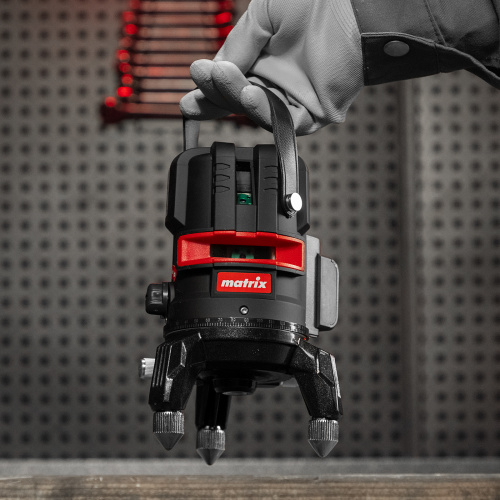 Лазерный уровень ML 06 Green, 30 м, 520 нм, аккумулятор Li 2800 мАч, резьба 5/8" Matrix купить в Москве с доставкой по всей России | ProtosMarket.ru