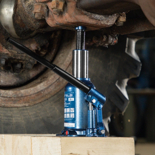 Домкрат гидравлический бутылочный телескопический, 8 т, подъем 180-410 мм Stels по ценам производителя в Санкт-Петербурге с доставкой по всей России