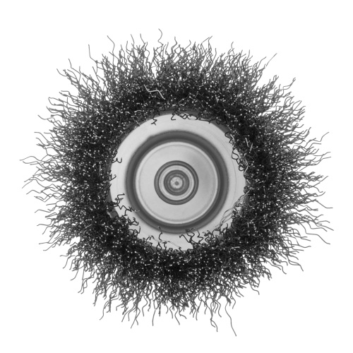 Щетка для дрели, 75 мм, "чашка" со шпилькой, витая проволока Сибртех по ценам производителя в Санкт-Петербурге с доставкой по всей России