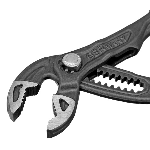 Клещи переставные, кнопочный механизм, обливные рукоятки, 250 мм Denzel купить в Москве с доставкой по всей России | ProtosMarket.ru