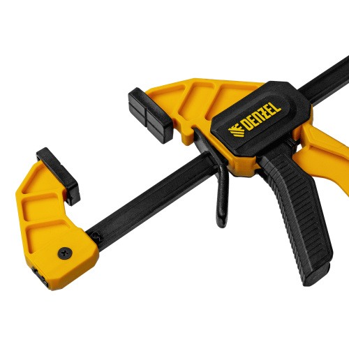 Струбцина F-образная, быстрозажимная, 300 х 55 мм, усиленный нейлоновый корпус Denzel купить в Москве с доставкой по всей России | ProtosMarket.ru