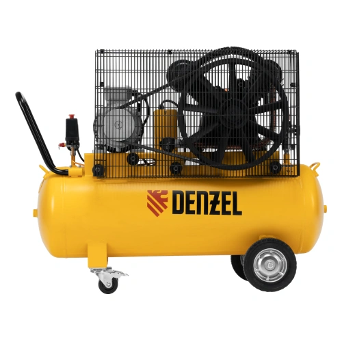 Компрессор воздушный рем. привод BCV 4000-T/100, 4,0 кВт, 100 литров, 690 л/мин Denzel по ценам производителя в Санкт-Петербурге с доставкой по всей России