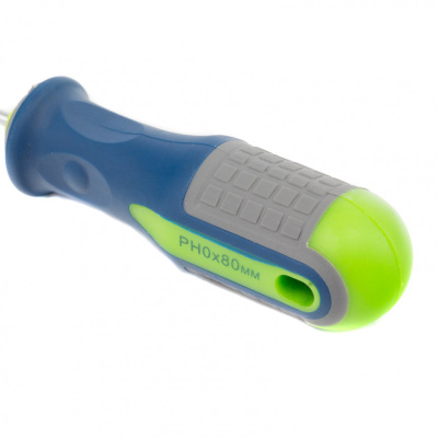 Отвертка, PH0 х 80 мм, CrV, трехкомпонентная рукоятка Сибртех купить в Москве с доставкой по всей России | ProtosMarket.ru