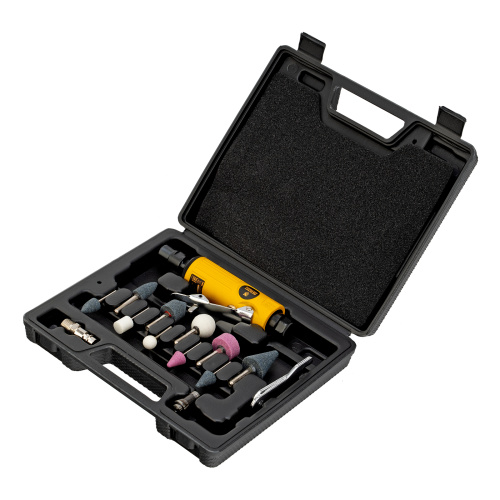 Пневмошлифмашина прямая PGS25000, 25000 об/мин, 10 шлиф. камней, цанга - 3, 6 мм, 113 л/мин Denzel по ценам производителя в Санкт-Петербурге с доставкой по всей России