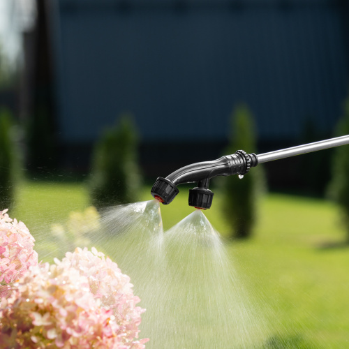 Опрыскиватель ранцевый аккумуляторный D-12LA, 12 л, 12 В, 8 Ач Denzel по ценам производителя в Санкт-Петербурге с доставкой по всей России