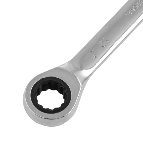 Ключ комбинированный трещоточный, 12 мм, CrV, зеркальный хром Matrix Professional купить в Москве с доставкой по всей России | ProtosMarket.ru