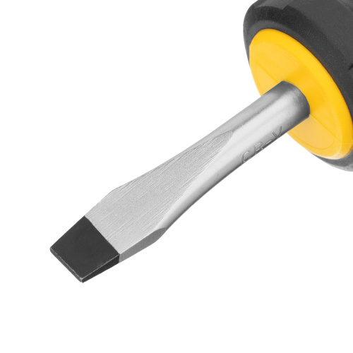 Отвертка SL6x38 мм, CrV, трехкомпонентная рукоятка Denzel по ценам производителя в Санкт-Петербурге с доставкой по всей России