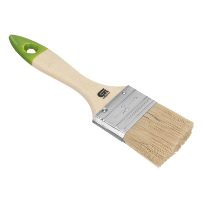 Кисть плоская 50 мм, натуральная щетина, деревянная ручка Сибртех купить в Москве с доставкой по всей России | ProtosMarket.ru