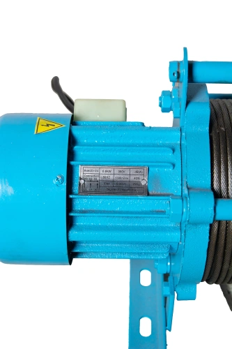 Лебедка электрическая  300 кг  70 м с канатом 380 В TOR KCD (N) по ценам производителя в Санкт-Петербурге с доставкой по всей России