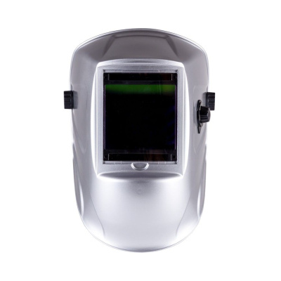 Маска сварщика GEFEST серебро  (ф-р 9700V, пр-во FoxWeld/КНР) без коробки по ценам производителя в Санкт-Петербурге с доставкой по всей России