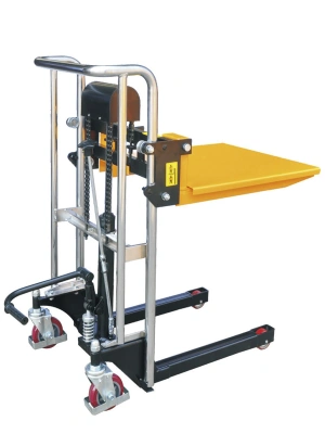 Штабелер гидравлический 0,4 т 1,3 м TOR PJ4130 облегченный по ценам производителя в Санкт-Петербурге с доставкой по всей России