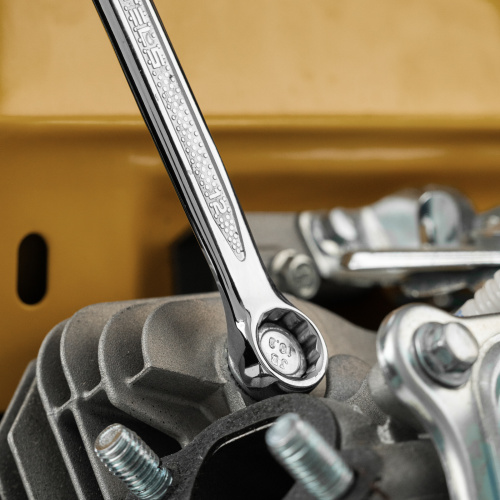 Ключ комбинированный, 12 мм, CrV, антислип Stels по ценам производителя в Санкт-Петербурге с доставкой по всей России